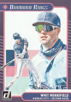 #9 Whit Merrifield - Kansas City Royals - 2021 Donruss Baseball