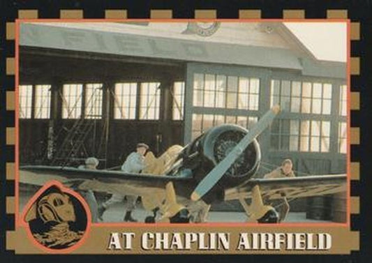 #9 At Chaplin Airfield - 1991 Topps The Rocketeer