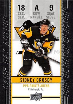 #GDA-9 Sidney Crosby - Pittsburgh Penguins - 2018-19 Upper Deck Tim Hortons Hockey - Game Day Action