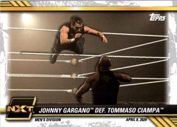 #9 Johnny Gargano def. Tommaso Ciampa - 2021 Topps WWE NXT Wrestling