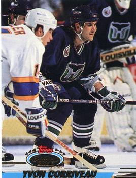 #9 Yvon Corriveau - Hartford Whalers - 1993-94 Stadium Club Hockey
