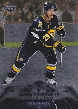 #9 Jason Pominville - Buffalo Sabres - 2007-08 Upper Deck Black Diamond Hockey