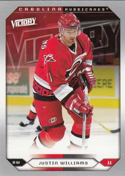 #209 Justin Williams - Carolina Hurricanes - 2005-06 Upper Deck Victory Hockey