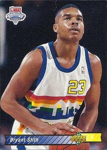 #9 Bryant Stith - Denver Nuggets - 1992-93 Upper Deck Basketball
