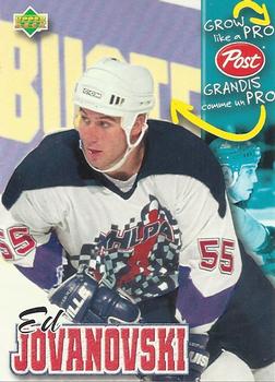 #9 Ed Jovanovski - Florida Panthers - 1996-97 Upper Deck Post Cereal Hockey