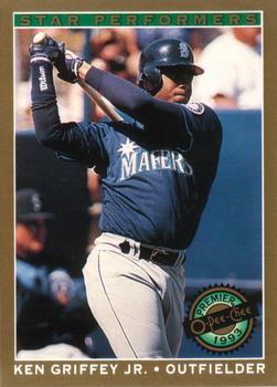 #9 Ken Griffey Jr. - Seattle Mariners - 1993 O-Pee-Chee Premier Baseball - Star Performers