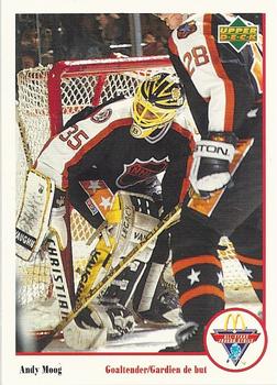 #Mc-9 Andy Moog - Boston Bruins - 1991-92 Upper Deck McDonald's All-Stars Hockey