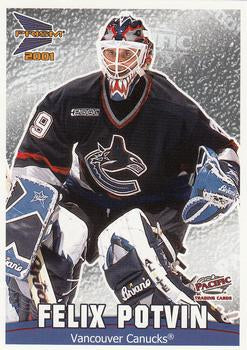 #9 Felix Potvin - Vancouver Canucks - 2000-01 Pacific McDonald's Hockey - Checklists