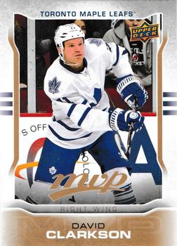 #9 David Clarkson - Toronto Maple Leafs - 2014-15 Upper Deck MVP Hockey