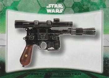 #9 Han Solo's Blaster - 2015 Topps Star Wars The Force Awakens - Weapons