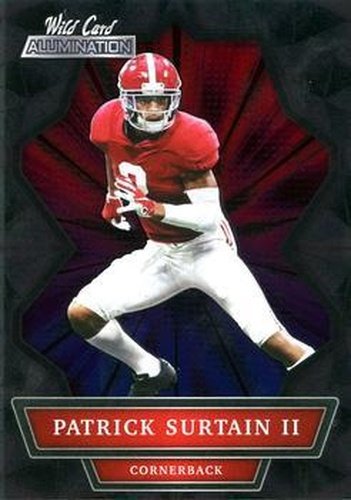 #ABC-14 Patrick Surtain II - Alabama Crimson Tide - 2021 Wild Card Alumination Football
