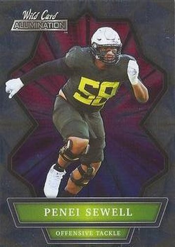 #ABC-16 Penei Sewell - Oregon Ducks - 2021 Wild Card Alumination Football