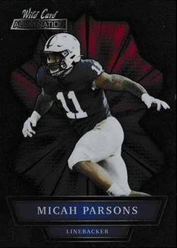 #ABC-17 Micah Parsons - Penn State Nittany Lions - 2021 Wild Card Alumination Football