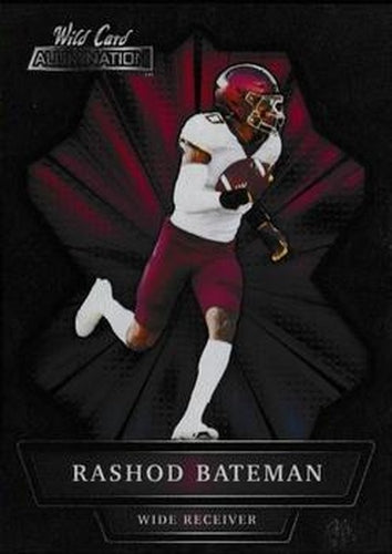 #ABC-21 Rashod Bateman - Minnesota Golden Gophers - 2021 Wild Card Alumination Football