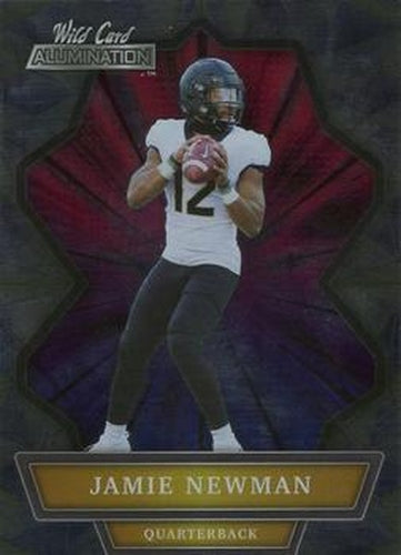 #ABC-25 Jamie Newman - Wake Forest Demon Deacons - 2021 Wild Card Alumination Football