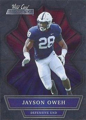 #ABC-31 Jayson Oweh - Penn State Nittany Lions - 2021 Wild Card Alumination Football
