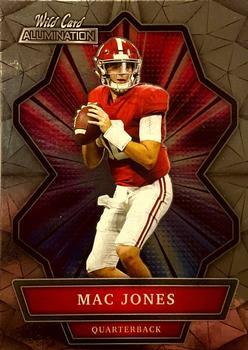 #ABC-3 Mac Jones - Alabama Crimson Tide - 2021 Wild Card Alumination Football