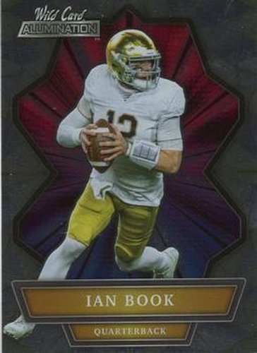 #ABC-51 Ian Book - Notre Dame Fighting Irish - 2021 Wild Card Alumination Football