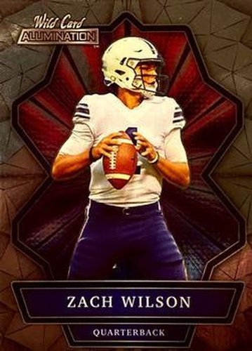 #ABC-5 Zach Wilson - BYU Cougars - 2021 Wild Card Alumination Football