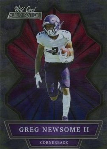 #ABC-65 Greg Newsome II - Northwestern Wildcats - 2021 Wild Card Alumination Football