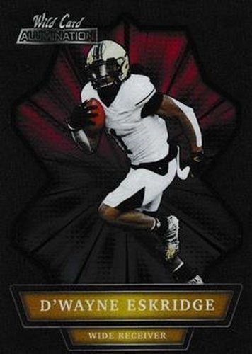 #ABC-67 D'Wayne Eskridge - Western Michigan Broncos - 2021 Wild Card Alumination Football