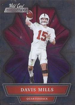 #ABC-67 Davis Mills - Stanford Cardinal - 2021 Wild Card Alumination Football