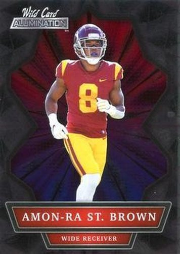#ABC-68 Amon-Ra St. Brown - USC Trojans - 2021 Wild Card Alumination Football