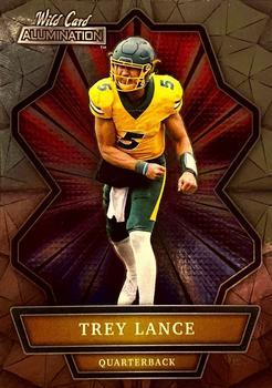 #ABC-6 Trey Lance - North Dakota State Bison - 2021 Wild Card Alumination Football