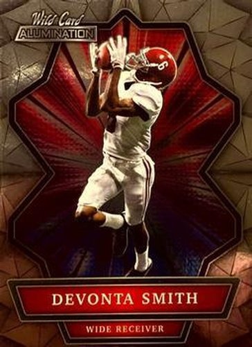 #ABC-7 Devonta Smith - Alabama Crimson Tide - 2021 Wild Card Alumination Football