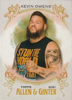 #AG-12 Kevin Owens - 2021 Topps Heritage WWE - Allen & Ginter Wrestling