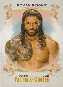 #AG-18 Roman Reigns - 2021 Topps Heritage WWE - Allen & Ginter Wrestling