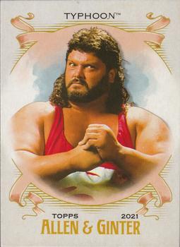 #AG-22 Typhoon - 2021 Topps Heritage WWE - Allen & Ginter Wrestling
