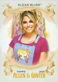 #AG-2 Alexa Bliss - 2021 Topps Heritage WWE - Allen & Ginter Wrestling