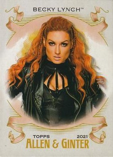 #AG-5 Becky Lynch - 2021 Topps Heritage WWE - Allen & Ginter Wrestling