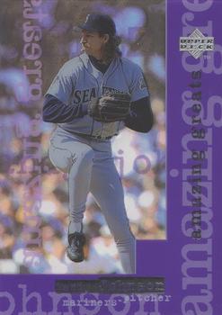 #AG26 Randy Johnson - Seattle Mariners - 1998 Upper Deck - Amazing Greats Baseball