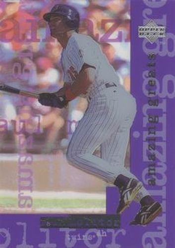 #AG4 Paul Molitor - Minnesota Twins - 1998 Upper Deck - Amazing Greats Baseball