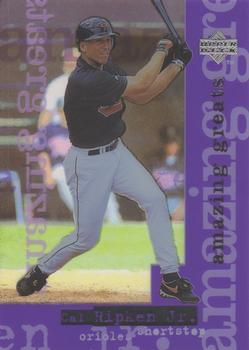 #AG8 Cal Ripken Jr. - Baltimore Orioles - 1998 Upper Deck - Amazing Greats Baseball