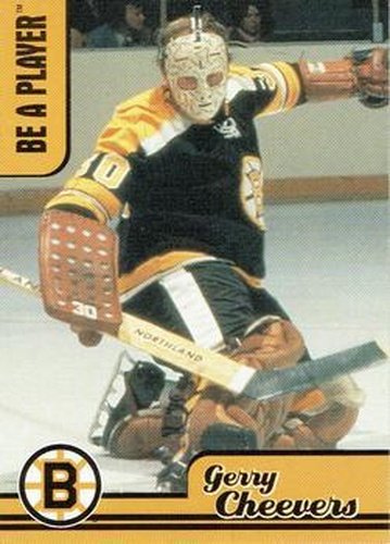 #AH-4 Gerry Cheevers - Boston Bruins - 1999-00 Be a Player Memorabilia - American Hobby Hockey