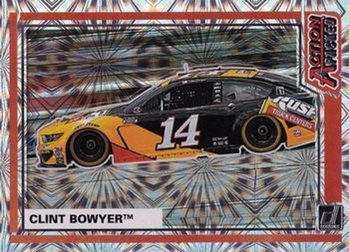#AP11 Clint Bowyer - Stewart-Haas Racing - 2021 Donruss - Action Packed Racing