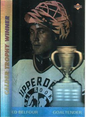 #AW4 Ed Belfour - Chicago Blackhawks - 1991-92 Upper Deck Hockey - Award Winner Holograms
