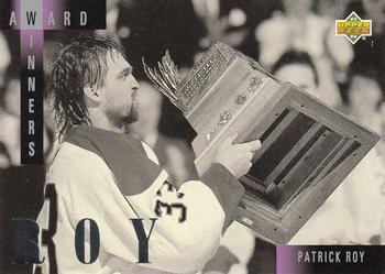 #4 Patrick Roy - Montreal Canadiens - 1993-94 Upper Deck - Award Winners Hockey