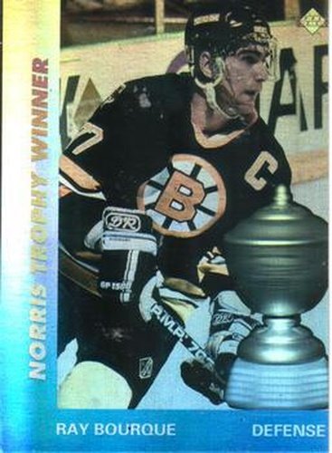 #AW5 Ray Bourque - Boston Bruins - 1991-92 Upper Deck Hockey - Award Winner Holograms