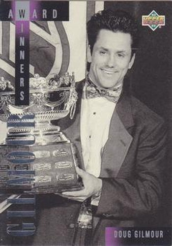#6 Doug Gilmour - Toronto Maple Leafs - 1993-94 Upper Deck - Award Winners Hockey