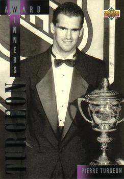 #7 Pierre Turgeon - New York Islanders - 1993-94 Upper Deck - Award Winners Hockey