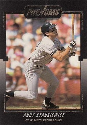 #BC-11 Andy Stankiewicz - New York Yankees - 1992 Donruss The Rookies - Phenoms Baseball