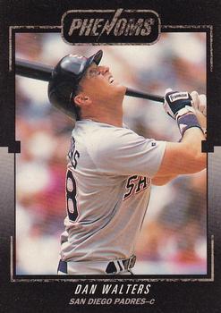 #BC-12 Dan Walters - San Diego Padres - 1992 Donruss The Rookies - Phenoms Baseball
