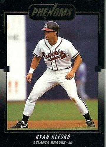 #BC-15 Ryan Klesko - Atlanta Braves - 1992 Donruss The Rookies - Phenoms Baseball
