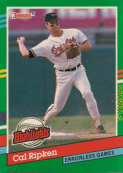 #BC-17 Cal Ripken Jr. - Baltimore Orioles - 1991 Donruss Baseball - Bonus Cards