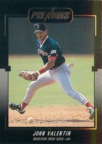 #BC-19 John Valentin - Boston Red Sox - 1992 Donruss The Rookies - Phenoms Baseball