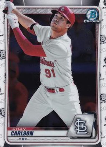 #BCP-106 Dylan Carlson - St. Louis Cardinals - 2020 Bowman - Chrome Prospects Baseball
